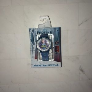 Frozen 2 Rotating Lights LCD Watch